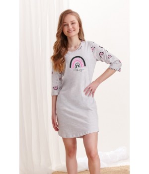 РУБАШКА TARO 2452 MOCCA AW20 146 светло-серая