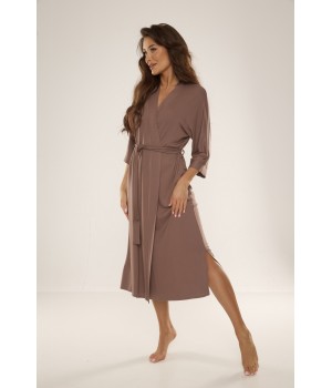 БАННЫЙ ХАЛАТ DE LAFENSE 942 VISA DL M мока БАННЫЙ ХАЛАТ DE LAFENSE 942 VISA DL M мока