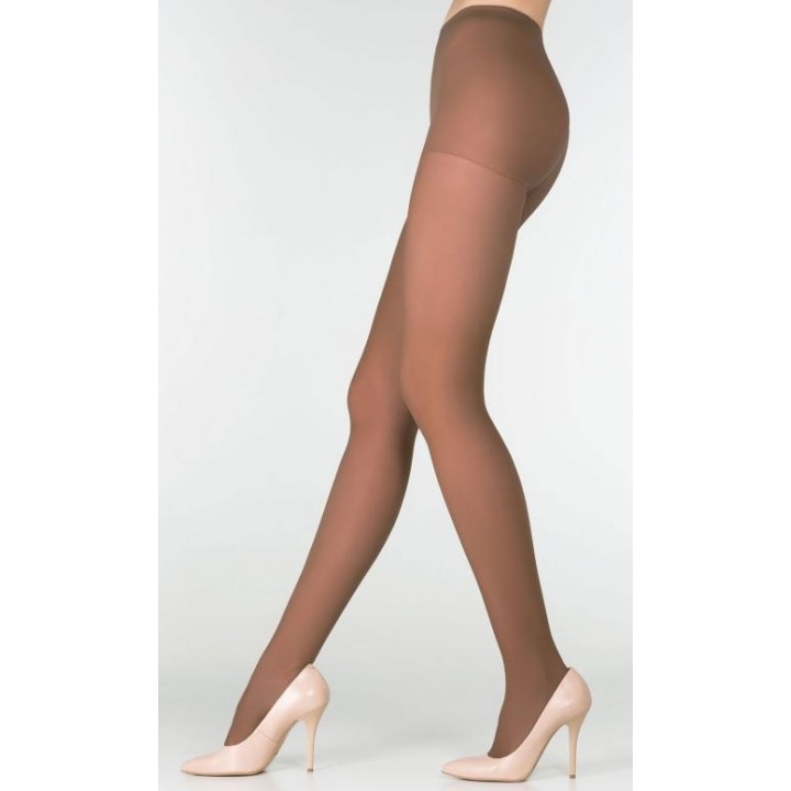 Колготки в стиле Мэрилин 40 XL 5 табачные