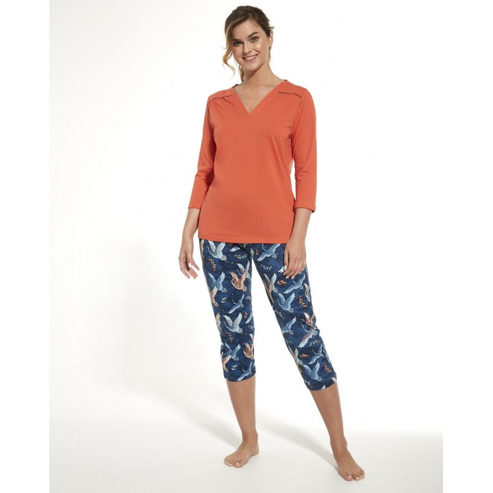 ПИЖАМА КОРНЕТТ PD-748/317 КЛАУДИЯ L коралловый