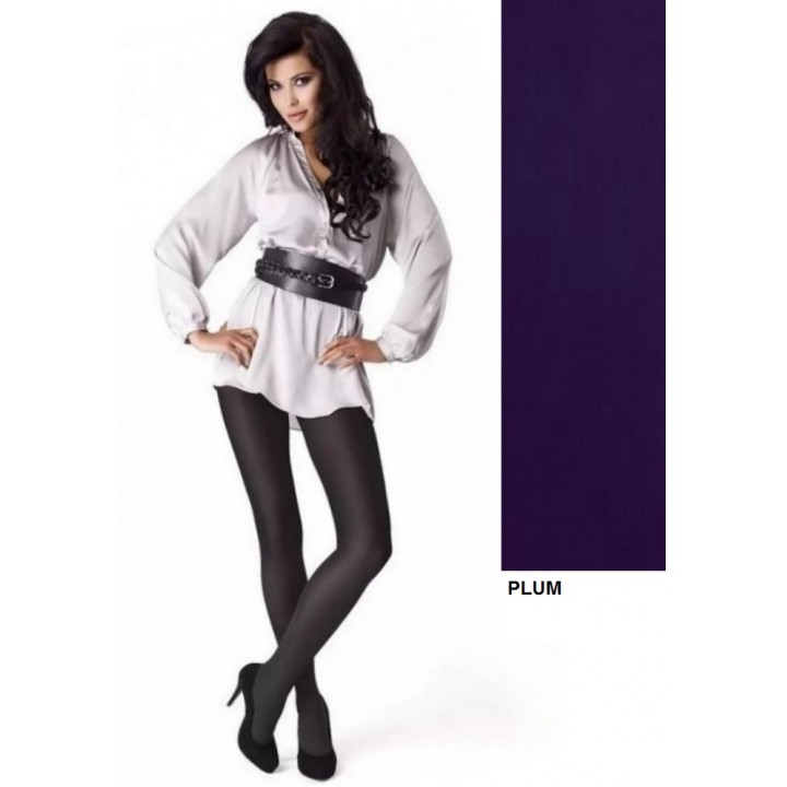 MONA SPIGA /TINA 60 2 КОЛГОТКИ СЛИВОВОГО СОЮЗУ