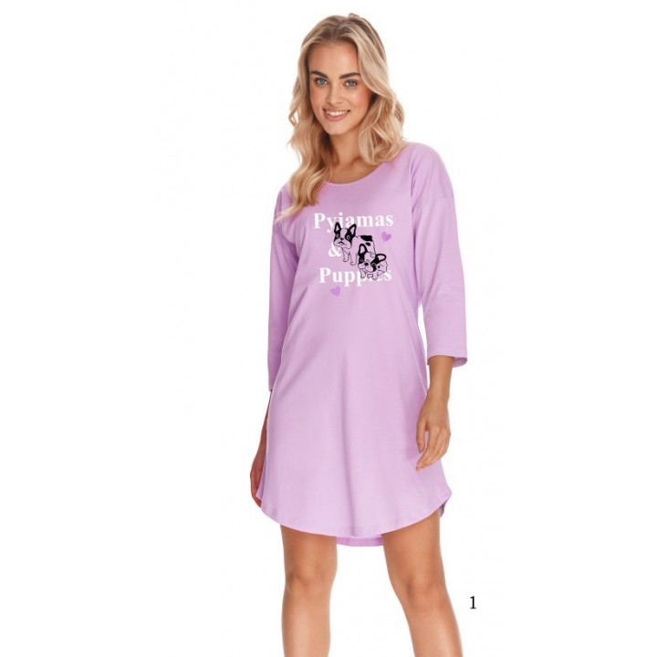 Рубашка TARO 2776 IDA AW22 M фиолетовая