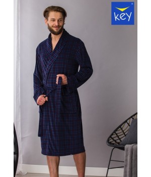 ХАЛАТ ДЛЯ БАННОГО КОМПЛЕКСА MGL-458 B21 XL/XXL темно-синий