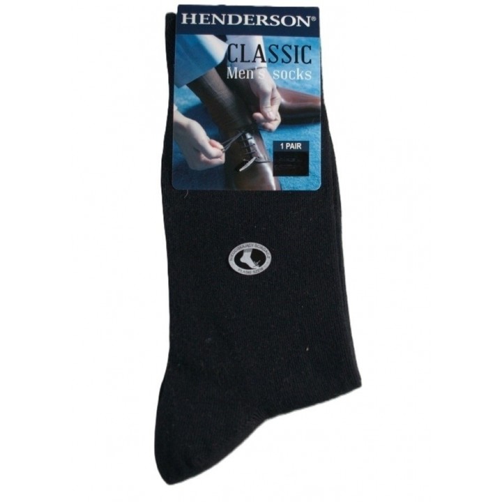 Классические черные носки HENDERSON 39-42