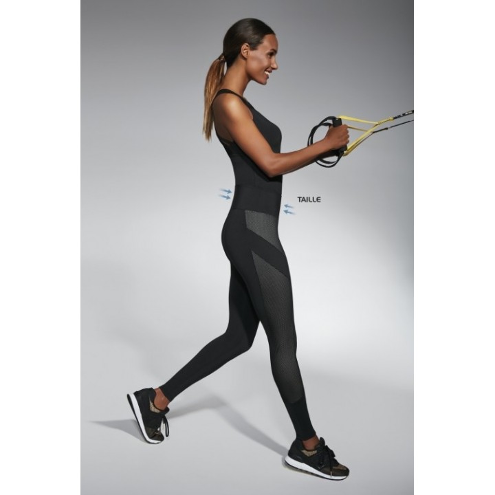 BAS BLEU MISTY 4 TROUSERS black - ecru