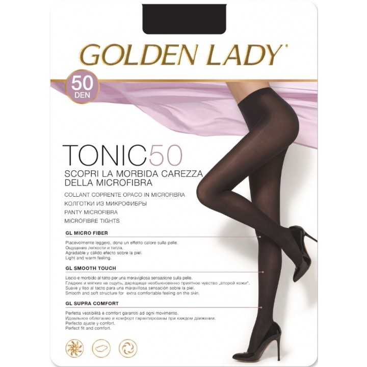 Колготки GOLDEN LADY TONIC 50 4 бордові