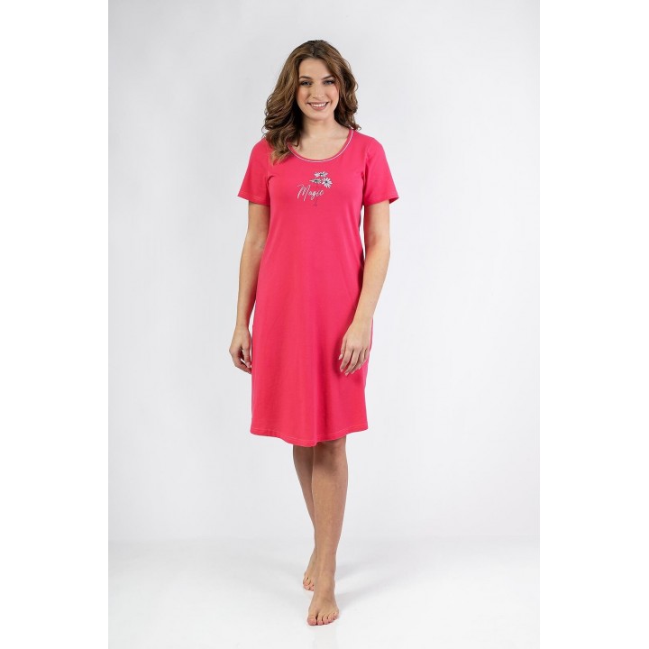 СОРОЧКА REGINA 154 МАЛИНА /3XL