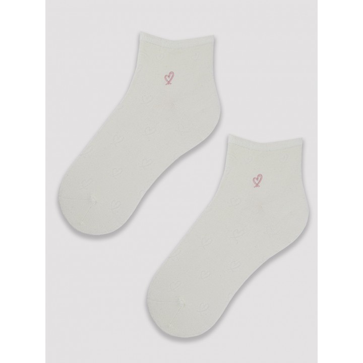 NOVITI ST040-W-03 Шовкові ніжки Екрю 36-41