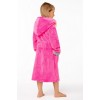 БАННЫЙ ХАЛАТ ENVIE DELFINO 134-140 фуксия-серый