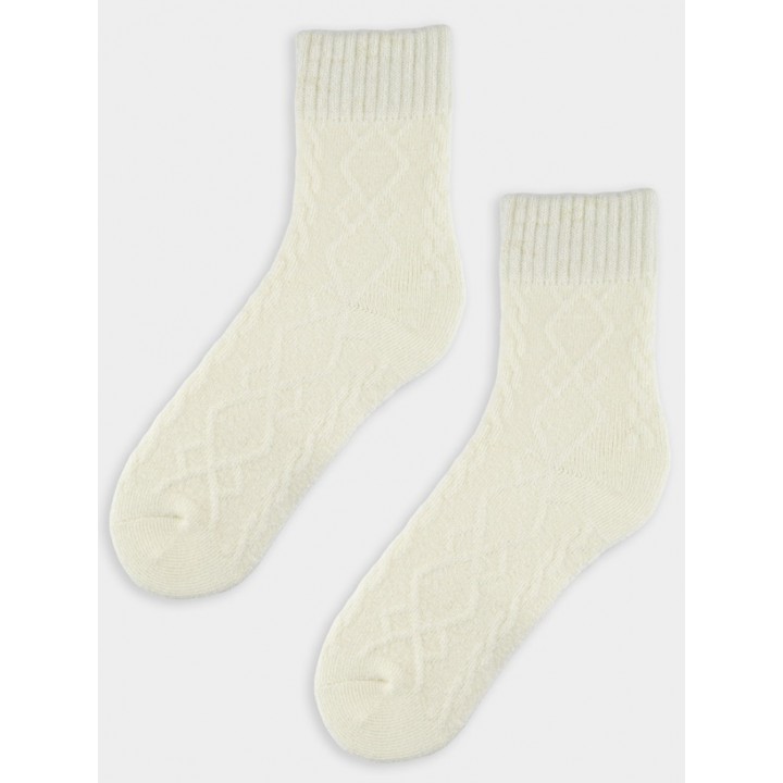 НОСКИ NOVITI SB136-W-01 ZYGZAK ЭКРУ 36-41