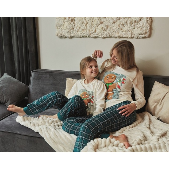 PAJAMA CORNETTE KD-594/171 COOKIE 3 122-128 экрю