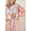 Халат TARO 3055 GARDENIA AW24 L світло-рожевий