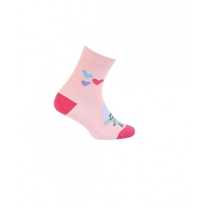 ШКАРПЕТКИ GATTA TROLLS 2-6 РОКІВ 21-23 світло-рожеві