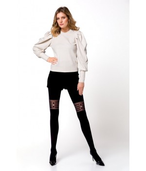 Колготки Knittex Click Clack 2 чорного кольору