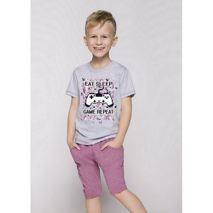 TARO 2216 ALAN SS19 134 серая пижама