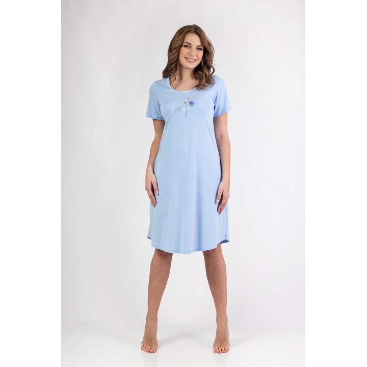 СОРОЧКА REGINA 154 СИНЯ /L