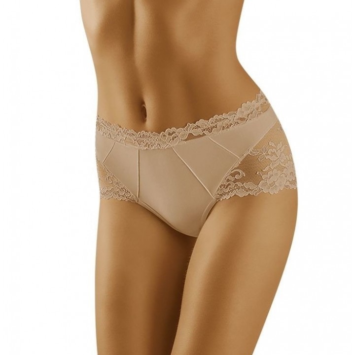 Трусики WOL-BAR LUXA XXL бежевые