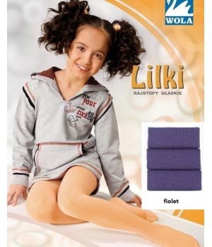 Колготки WOLA LILKI 140-146 фіолетові