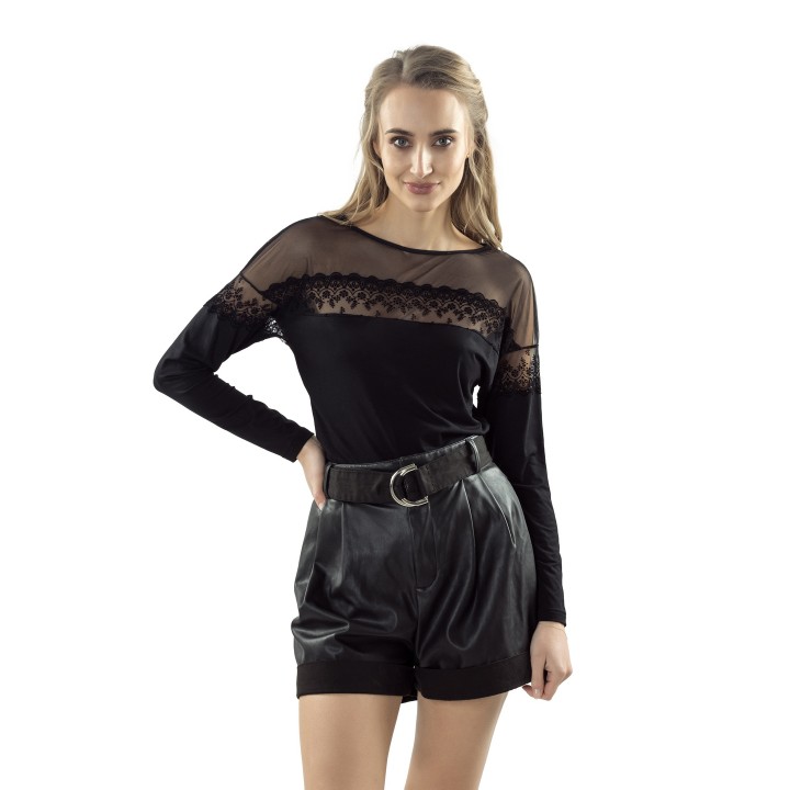 БЛУЗКА ЭЛДАР НОРИН L черная