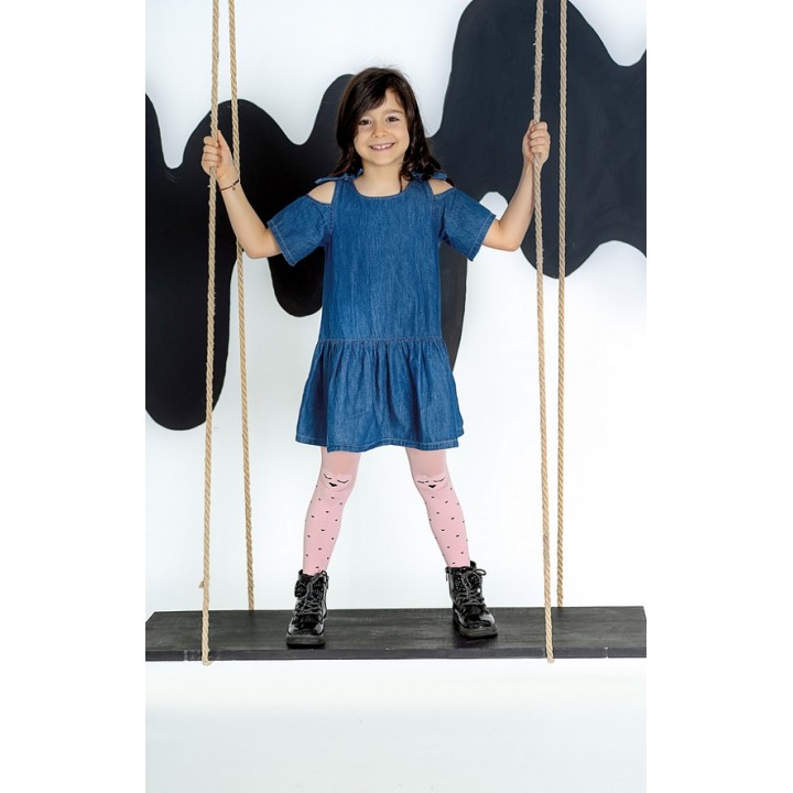 ТРИКОТАЖНІ КОЛГОТКИ VIVIENNE 3D 128-134 білі