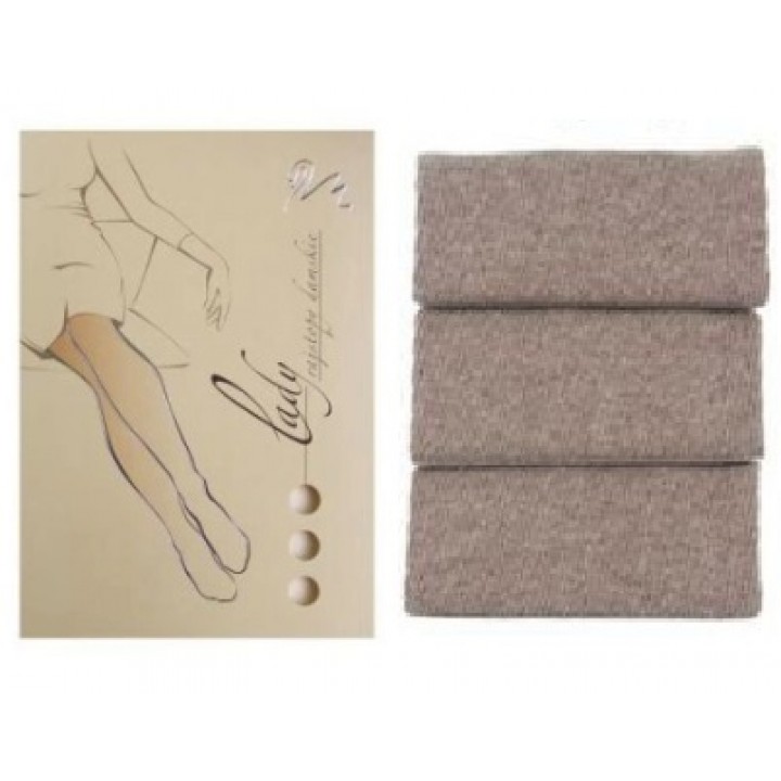 Колготки WOLA LADY M цвета ореха