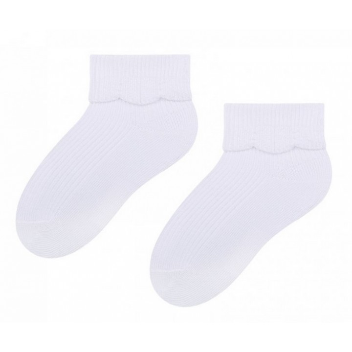НОСКИ STEVEN 145 ДЛЯ ДЕТЕЙ 11-13 белые