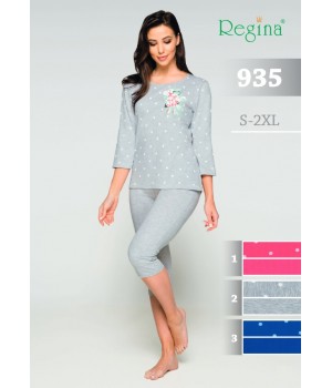 ЖІНОЧА ПІЖАМА REGINA 935 S синя