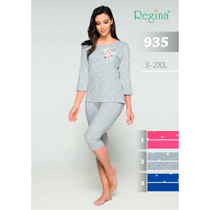 ЖІНОЧА ПІЖАМА REGINA 935 S синя