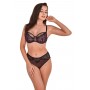BRA GAIA 1206 NICOLA 90C чёрно-розовый
