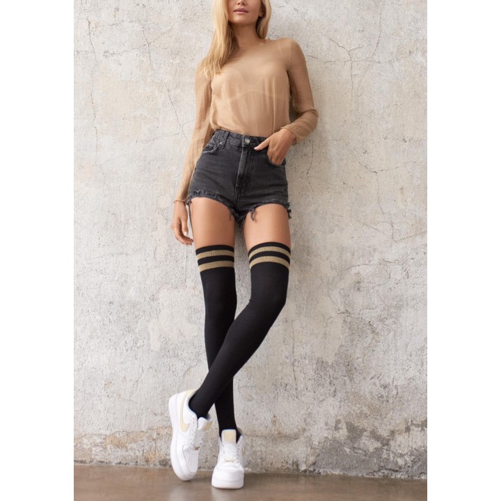 ZAKOLANÓWKI MARILYN ZAZU B21 uniwersalny black-gold