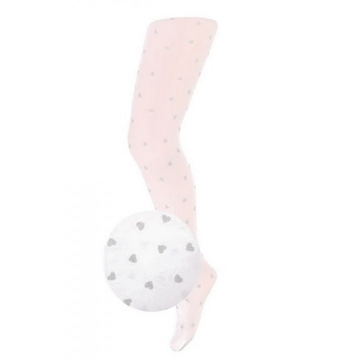 WOLA LITTLE MISS TIGHTS 128-134 белые