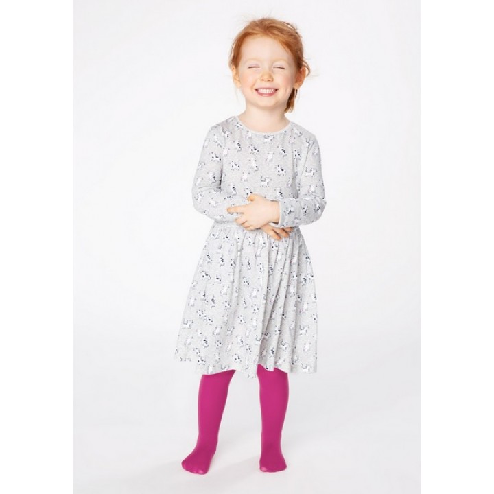 Колготки MARILYN PIPPI 40 3D 128-146 темно-рожеві