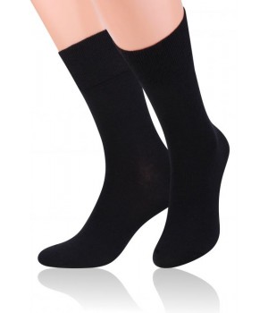 Чоловічі шкарпетки STEVEN 130 WOOL, 44-46, чорні