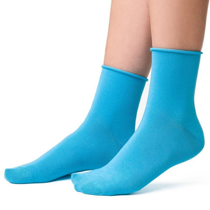 Женские носки STEVEN 125 BAMBOO 38-40 бирюзовые