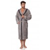 Чоловічий халат L&L GEORGE L сірий