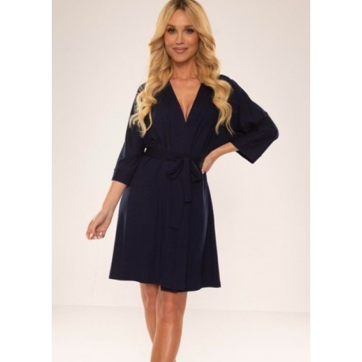 DE LAFENSE 871 VISA 3/4 M темно-синій халат