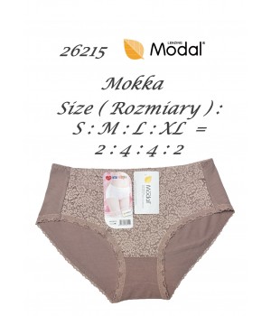 Труси DCPOLO 26215 з модального кольору мокко