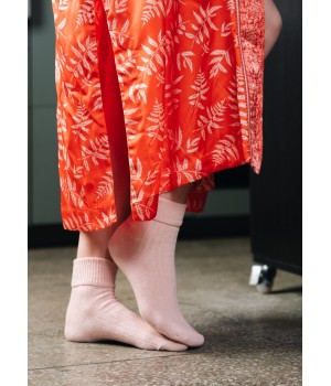 STEVEN 093 Женские шерстяные носки 35-37 светло-розовые