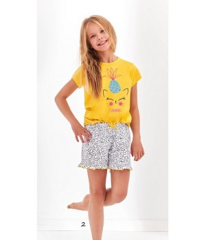 TARO 2388 KLARA PAJAMAS SS20 116 yellow