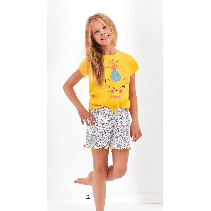 TARO 2388 KLARA PAJAMAS SS20 116 yellow