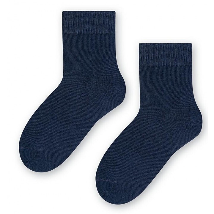 ШКАРПЕТКИ STEVEN 146 ДЛЯ ДІТЕЙ 32-34 темно-сині