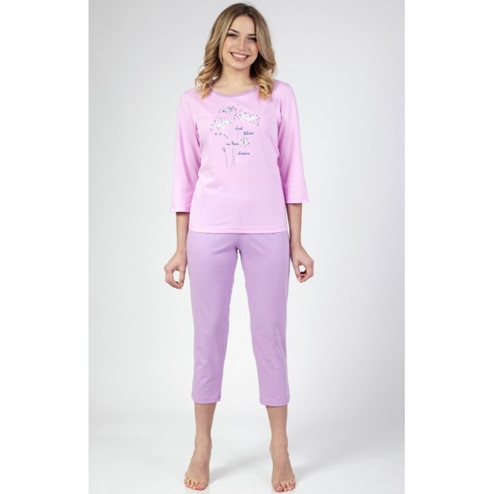 ФІОЛЕТОВА ПІЖАМА REGINA 671 /XL