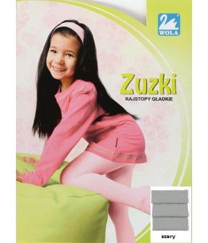 КОЛГОТКИ WOLA ZUZKI 104-110 сірі