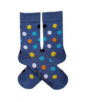 Чоловічі шкарпетки MARILYN DOTS 3, 41-45, темно-сині