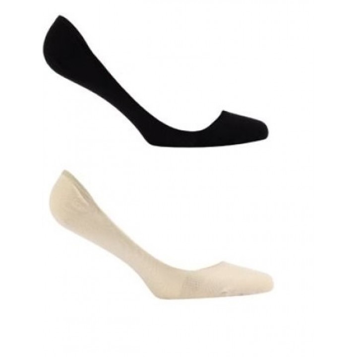 WOLA SILICONE WOMEN'S MOCASIN BLACK 36/38