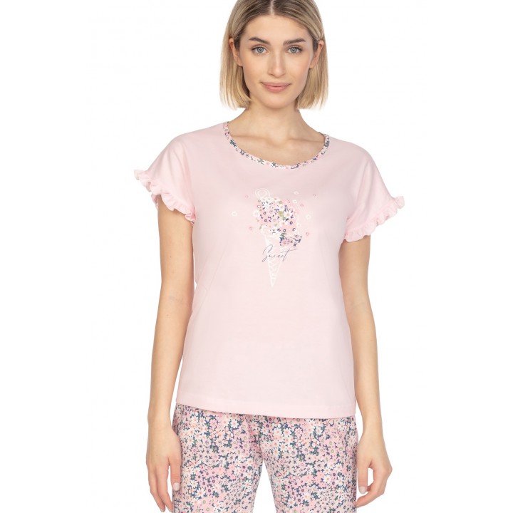 Женская пижама Regina 666 Pink /XL