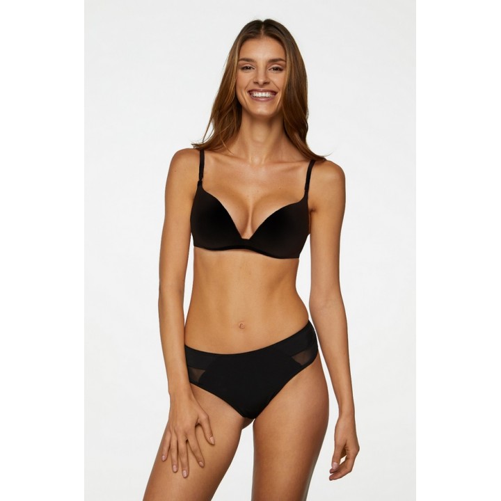 KINGA PU-747 INES BRA 70D черный