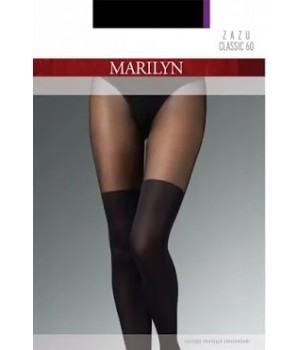 Класичні колготки Marilyn Zazu, 60 шоколадних, 3/4*