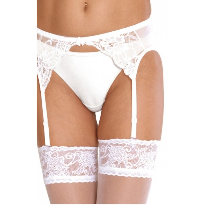 Пояс для підв'язок DE LAFENSE 136 білий/XXL