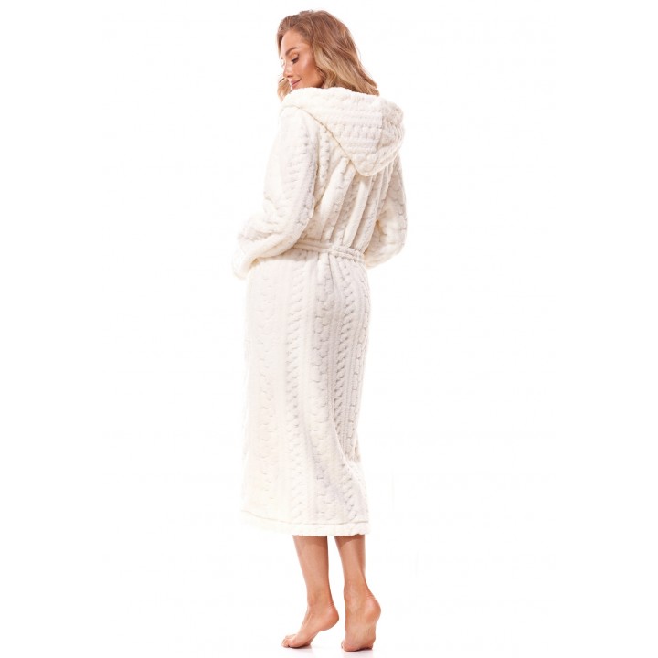 ЖІНОЧИЙ ХАЛАТ L&L 2309 SWET ECRI /XL